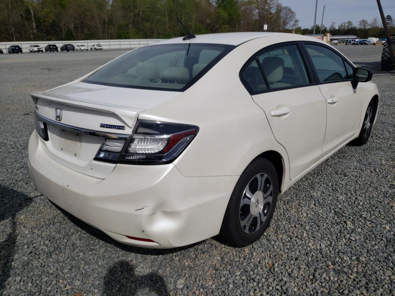 Photo 4 from auction – 2015 HONDA CIVIC HYBR with VIN 19XFB4F28FE002437