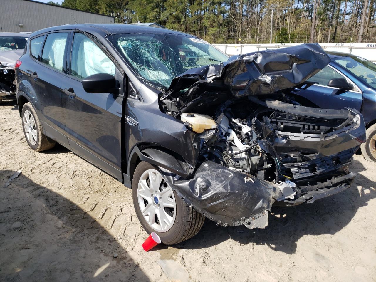 FORD ESCAPE S 2016 with VIN 1FMCU0F74GUC85614 - Photo from auction