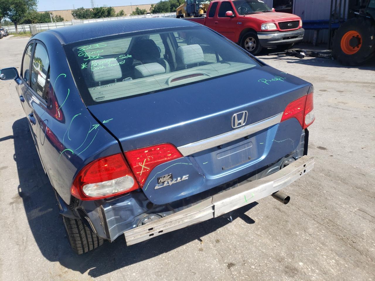 Photo 9 from auction – 2010 HONDA CIVIC EX with VIN 19XFA1F80AE055762