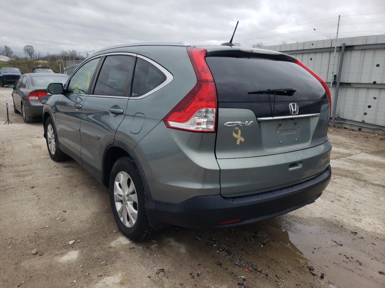 Photo 3 from auction – 2012 HONDA CR-V EXL with VIN JHLRM3H71CC002585