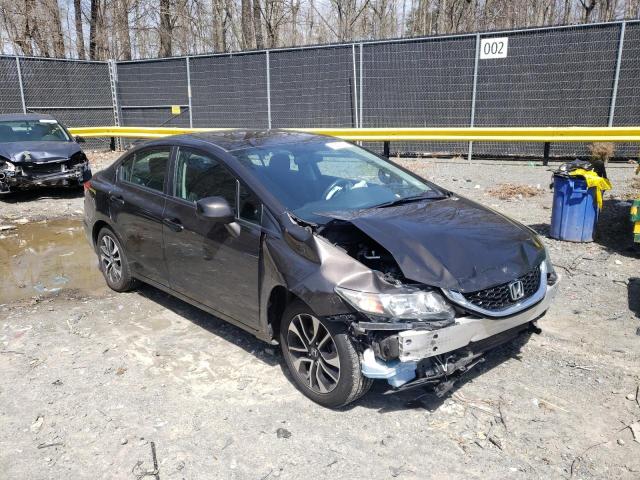 HONDA CIVIC EX 2013 with VIN 19XFB2F80DE021991 - Photo from auction