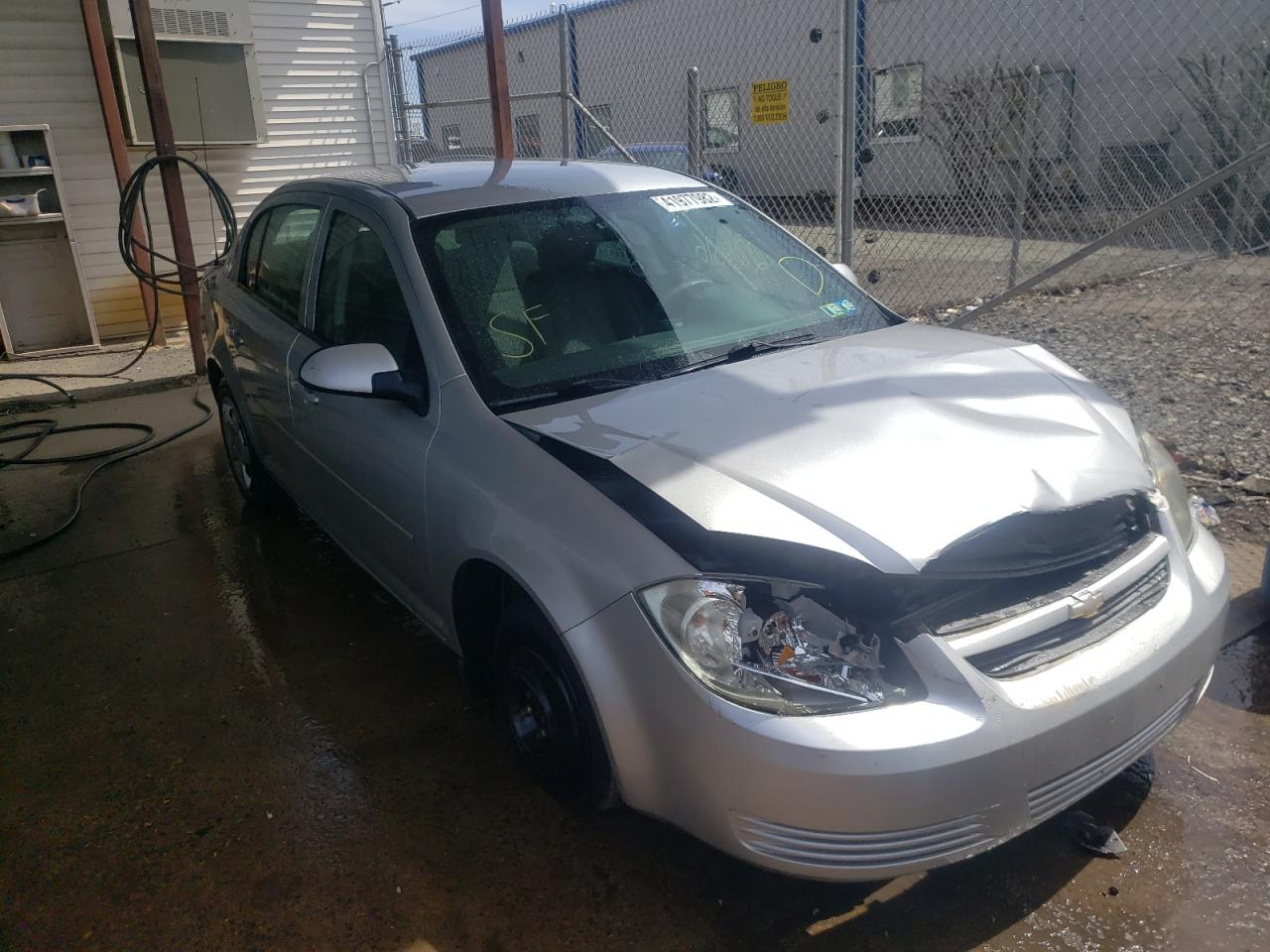 CHEVROLET COBALT 1LT 2010 with VIN 1G1AD5F54A7147335 - Photo from auction