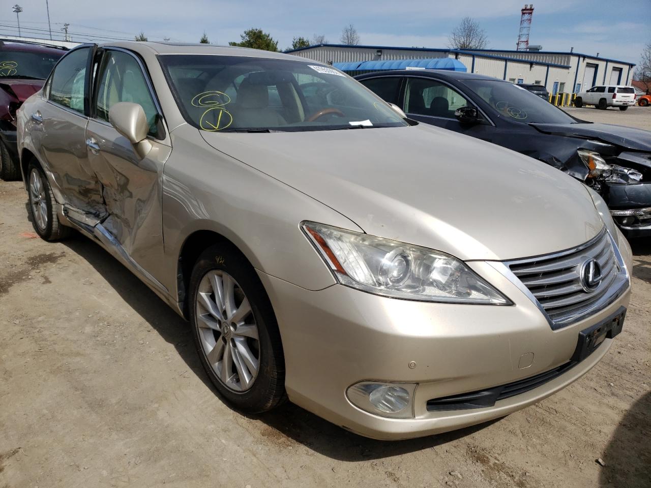 LEXUS ES 350 2012 with VIN JTHBK1EG7C2509136 - Photo from auction
