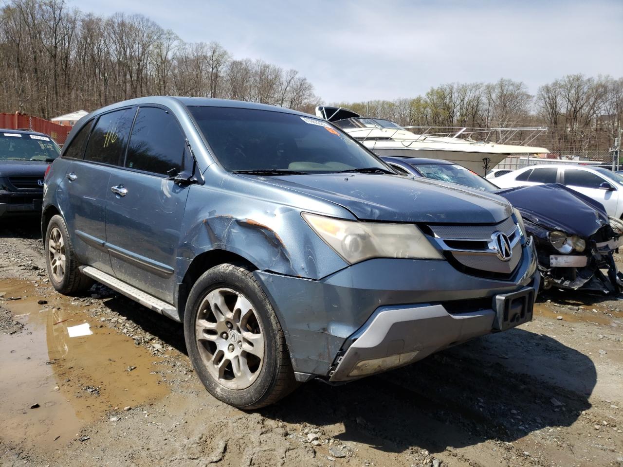 Photo 10 from auction – 2007 ACURA MDX TECHNO with VIN 2HNYD28367H538686