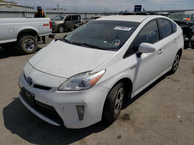 Photo 2 from auction – 2013 TOYOTA PRIUS with VIN JTDKN3DU4D5588387