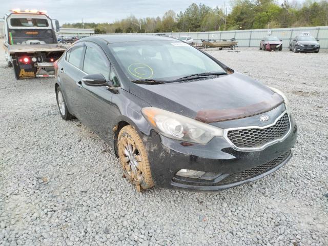 KIA FORTE EX 2014 with VIN KNAFX4A81E5076920 - Photo from auction