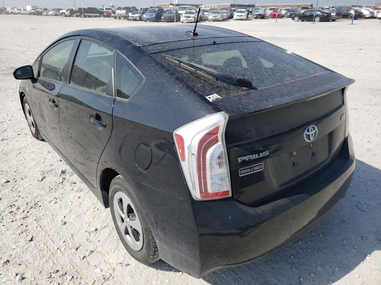 Photo 3 from auction – 2012 TOYOTA PRIUS with VIN JTDKN3DU8C5448972