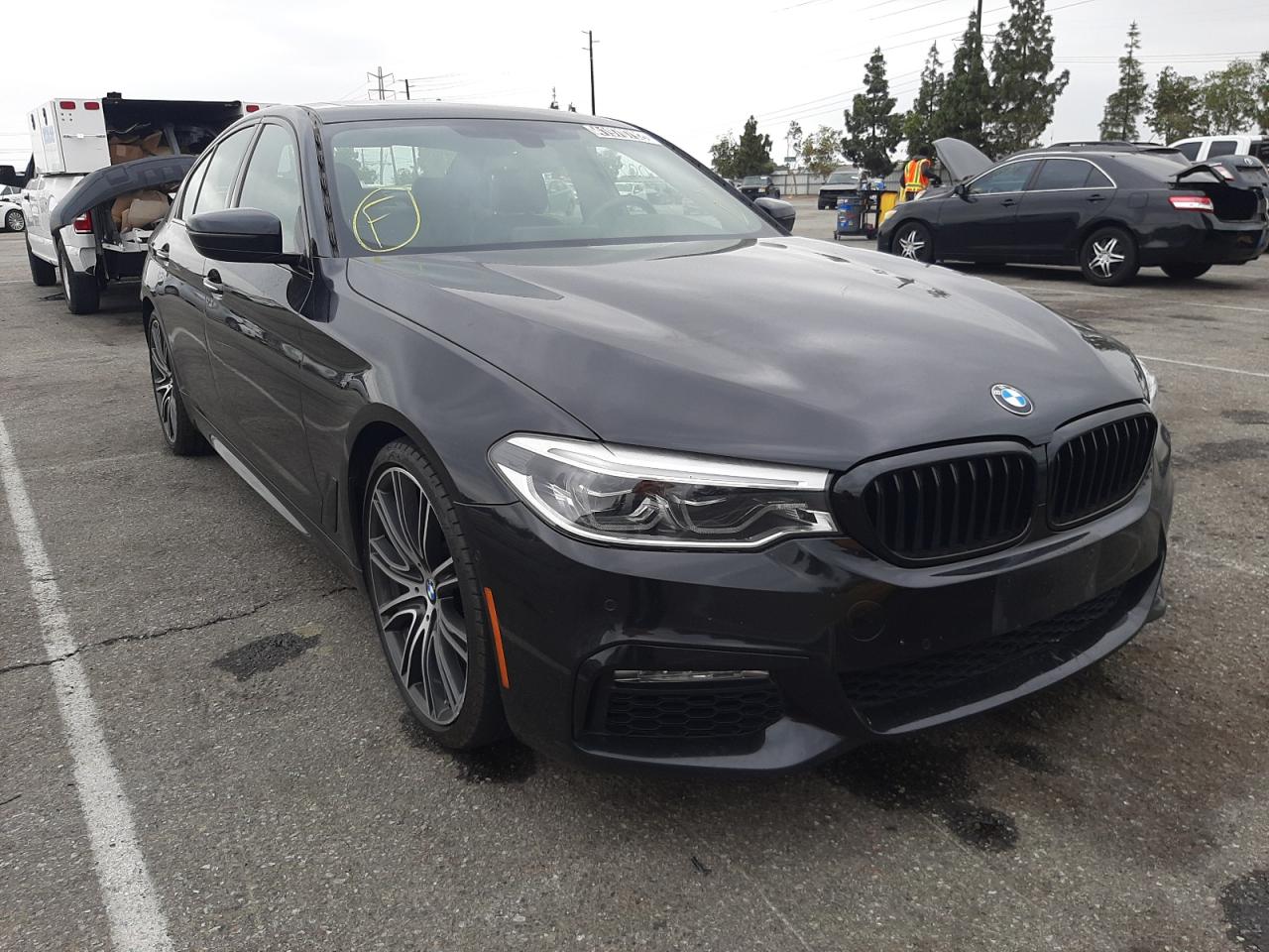 BMW 540 I 2017 with VIN WBAJE5C37HG914092 - Photo from auction