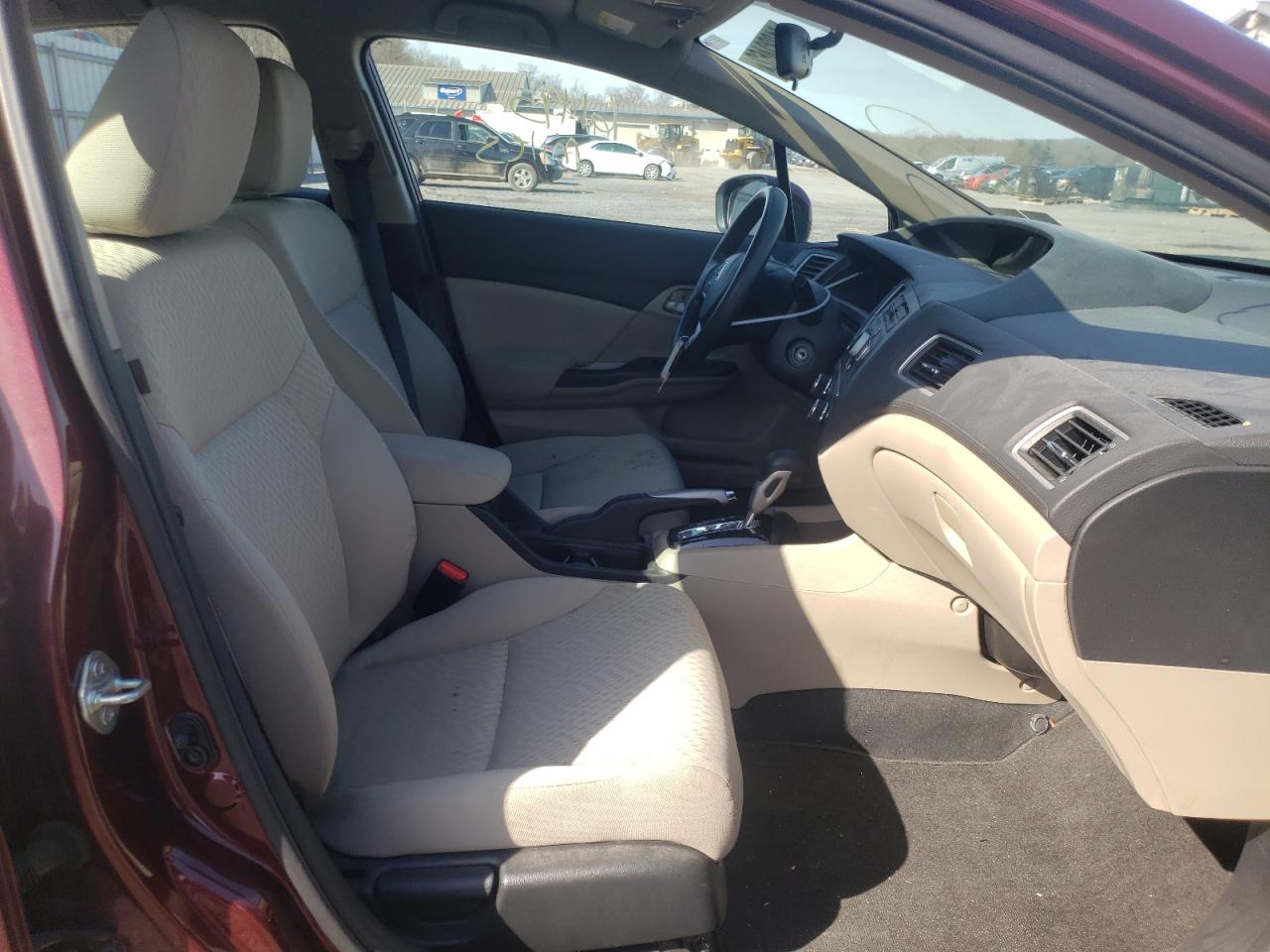Photo 5 from auction – 2015 HONDA CIVIC LX with VIN 19XFB2F51FE290171