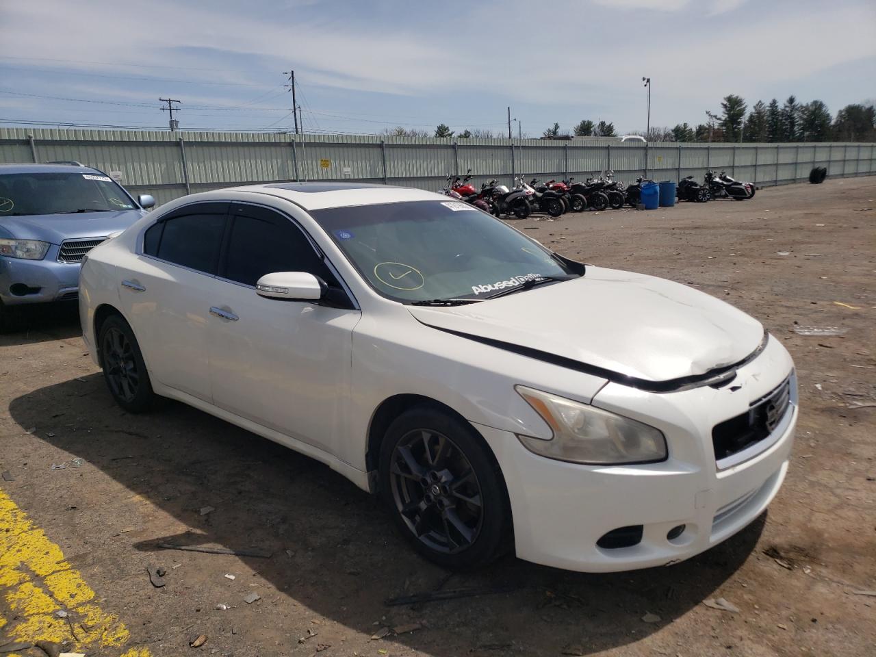NISSAN MAXIMA S 2012 with VIN 1N4AA5APXCC867134 - Photo from auction