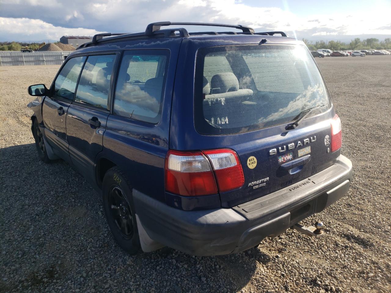 Photo 3 from auction – 2002 SUBARU FORESTER L with VIN JF1SF63542H736788
