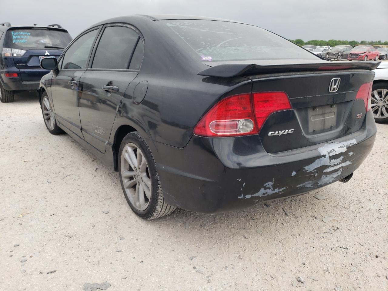 Photo 3 from auction – 2008 HONDA CIVIC SI with VIN 2HGFA55558H708214