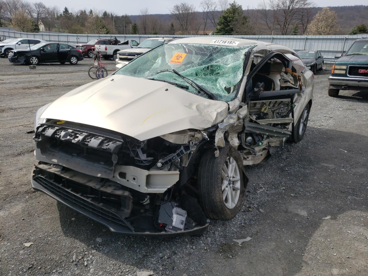 Photo 2 from auction – 2018 FORD FOCUS SE with VIN 1FADP3F27JL318789