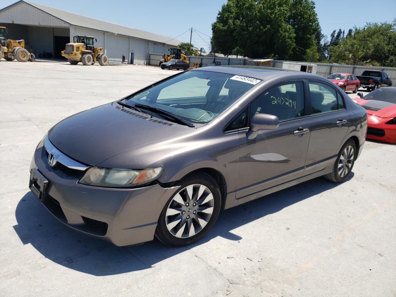 Photo 2 from auction – 2010 HONDA CIVIC EX with VIN 19XFA1F88AE039759