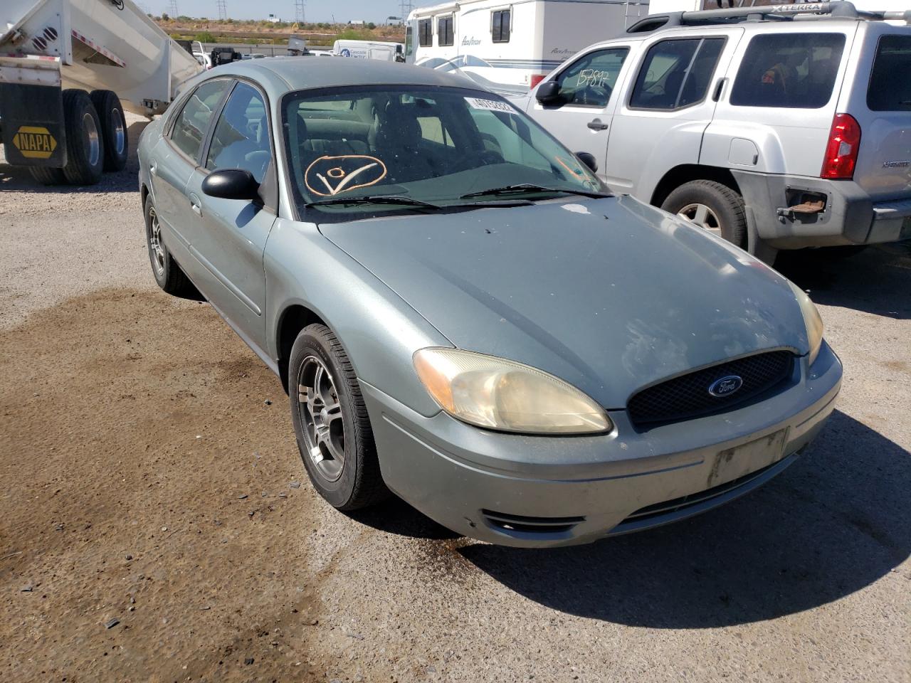 FORD TAURUS SE 2007 with VIN 1FAFP53UX7A172953 - Photo from auction