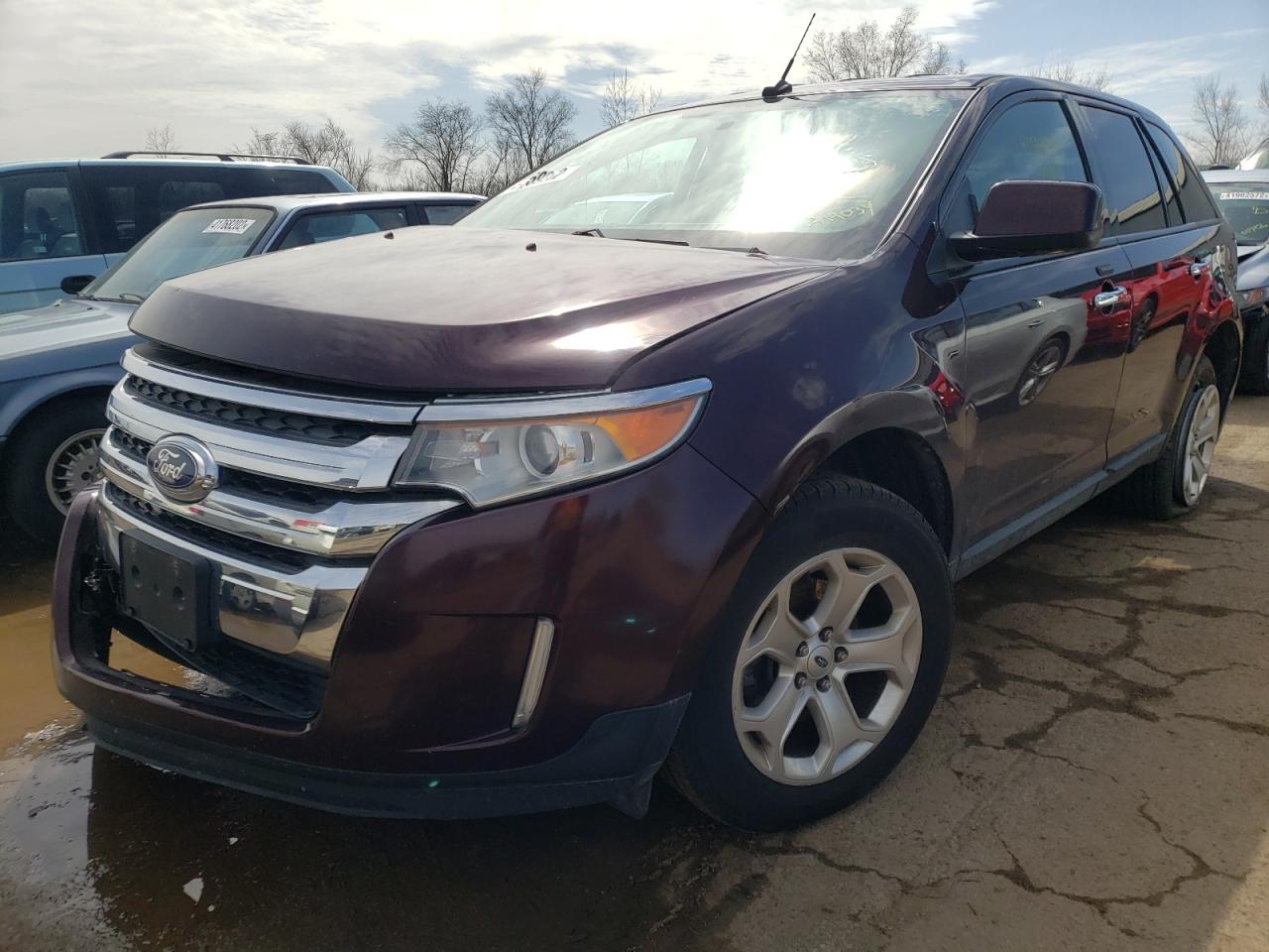 Photo 2 from auction – 2011 FORD EDGE SEL with VIN 2FMDK3JC7BBA19034