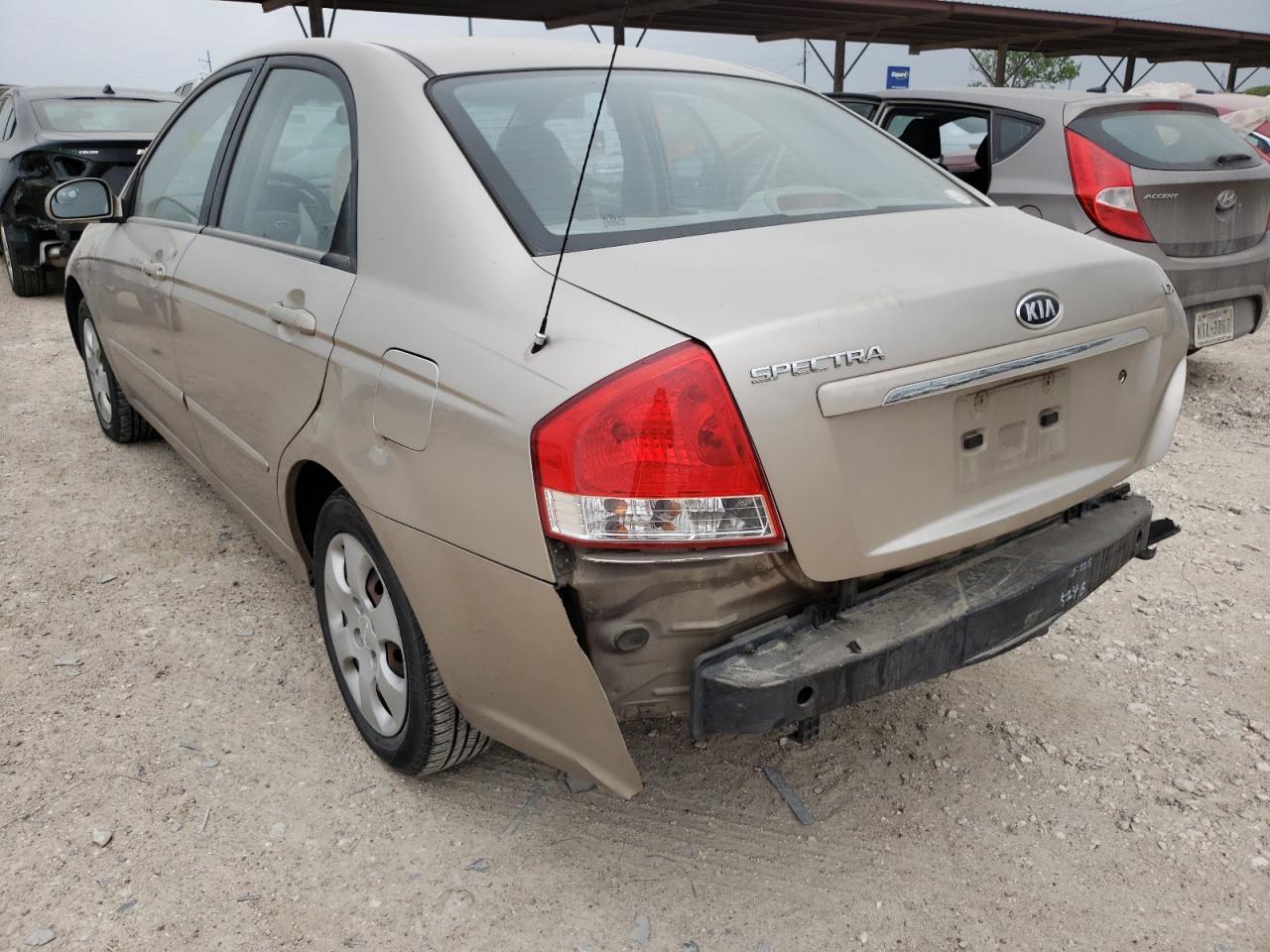 Photo 3 from auction – 2009 KIA SPECTRA EX with VIN KNAFE221695590201