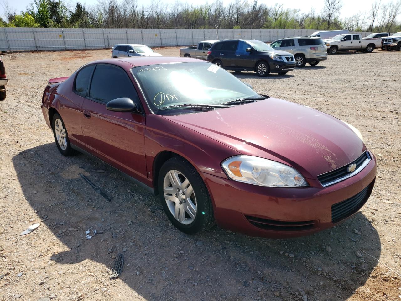 CHEVROLET MONTE CARL 2006 with VIN 2G1WK151369193473 - Photo from auction