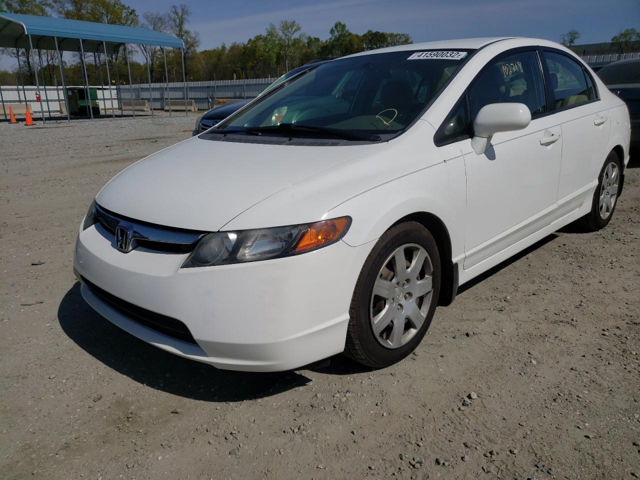 Photo 2 from auction – 2008 HONDA CIVIC LX with VIN 2HGFA16558H357831