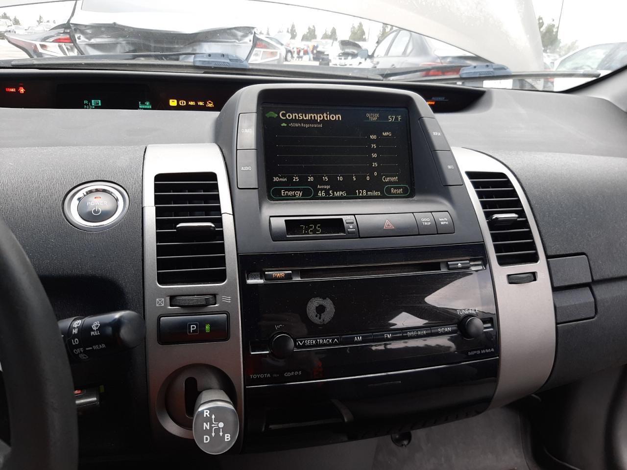 Photo 9 from auction – 2007 TOYOTA PRIUS with VIN JTDKB20U473241490