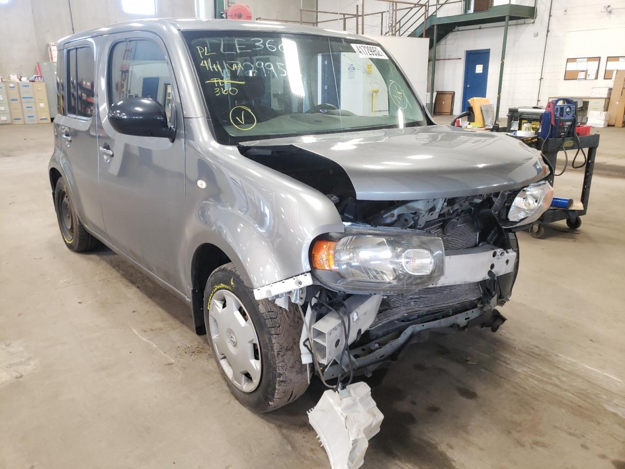 NISSAN CUBE BASE 2010 with VIN JN8AZ2KRXAT166192 - Photo from auction