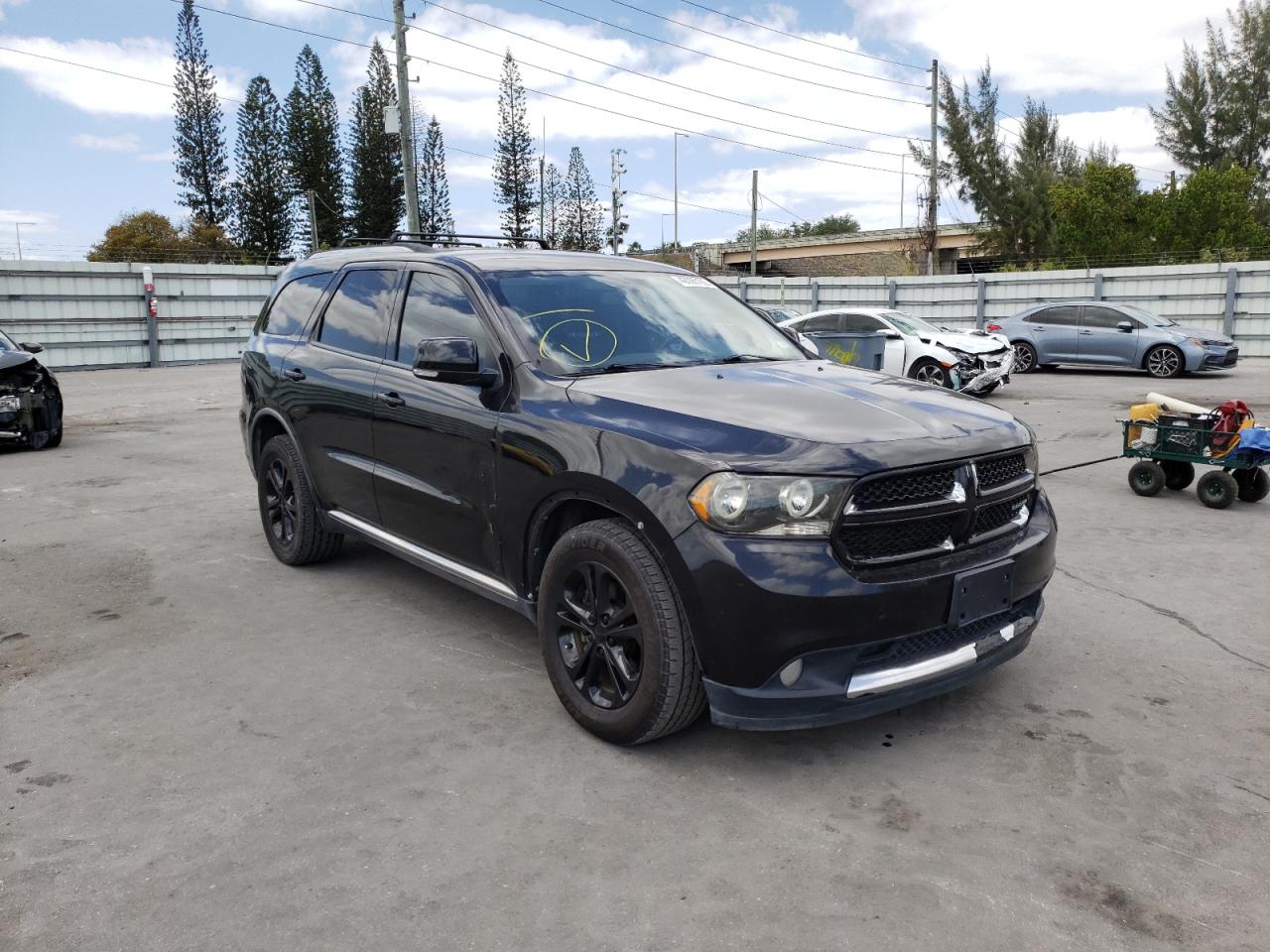 DODGE DURANGO CR 2011 with VIN 1D4RD4GG9BC650357 - Photo from auction