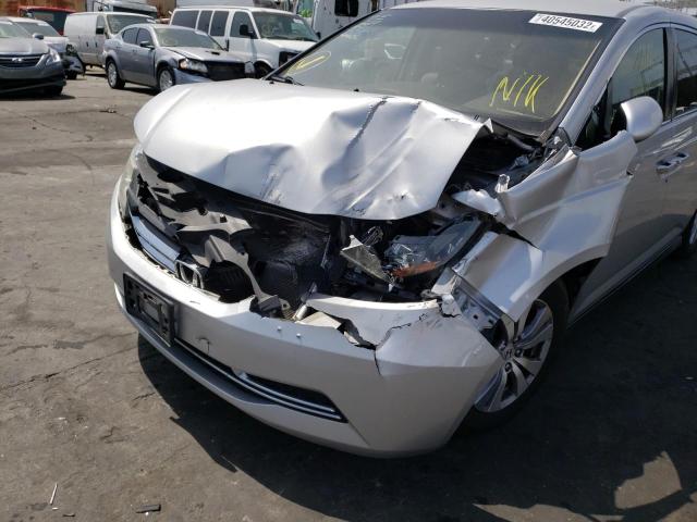 Photo 9 from auction – 2015 HONDA ODYSSEY EX with VIN 5FNRL5H43FB038254