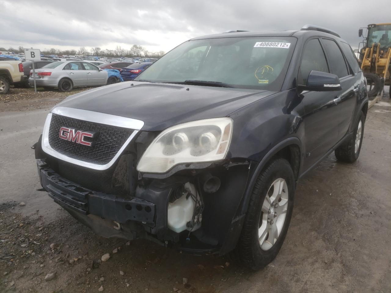 Photo 2 from auction – 2009 GMC ACADIA SLT with VIN 1GKER23DX9J101371
