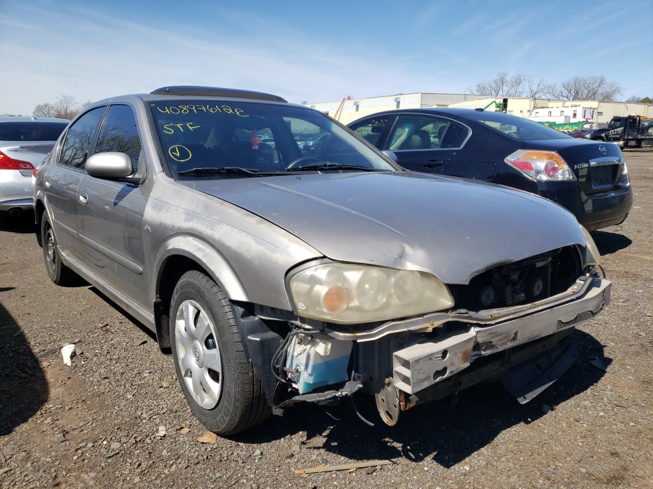 NISSAN MAXIMA GLE 2003 with VIN JN1DA31A43T412497 - Photo from auction