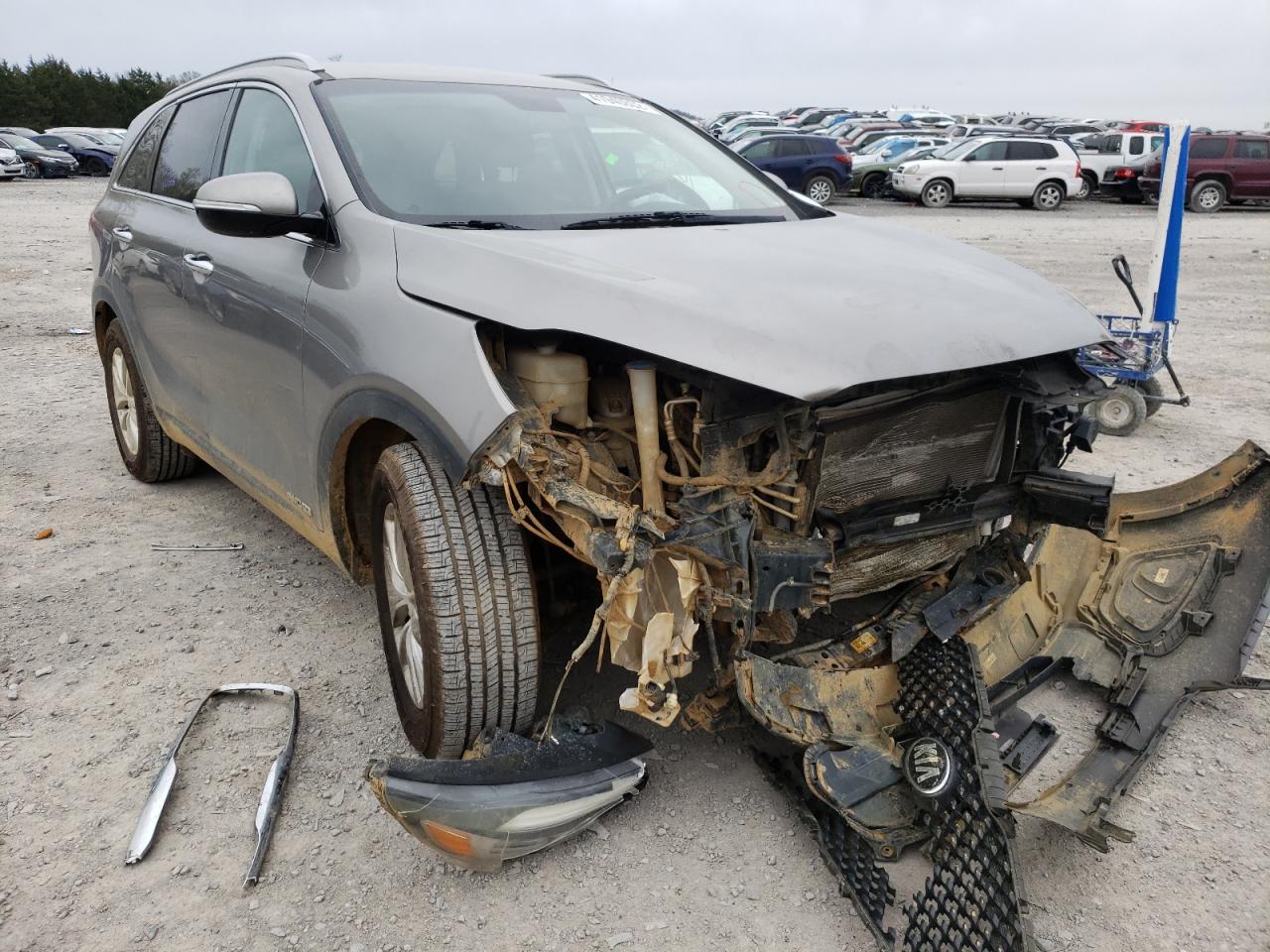KIA SORENTO LX 2016 with VIN 5XYPGDA54GG180521 - Photo from auction