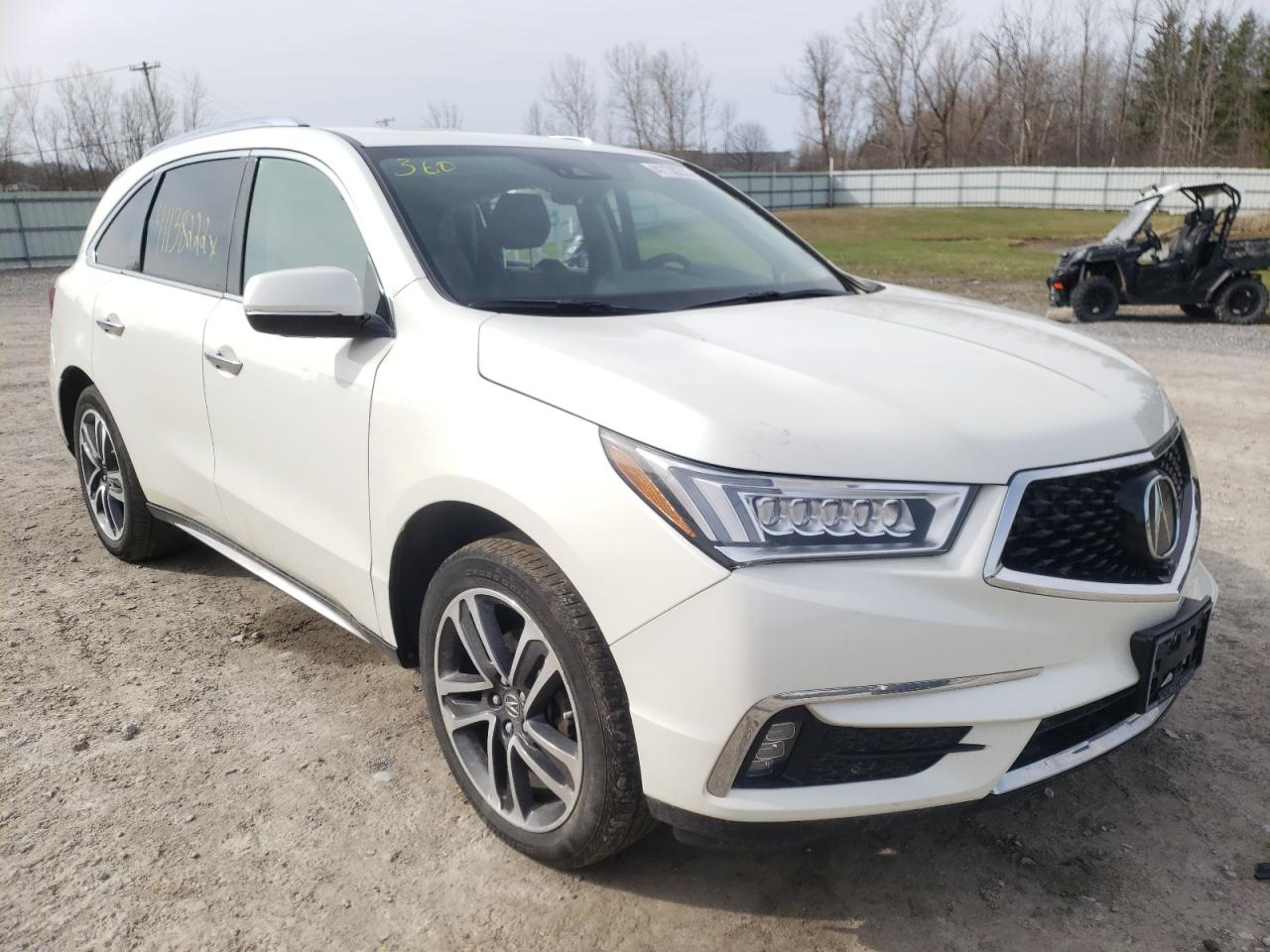 ACURA MDX ADVANC 2017 with VIN 5FRYD4H81HB034159 - Photo from auction