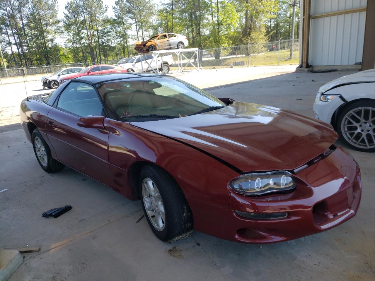 CHEVROLET CAMARO 2002 with VIN 2G1FP22K122137247 - Photo from auction