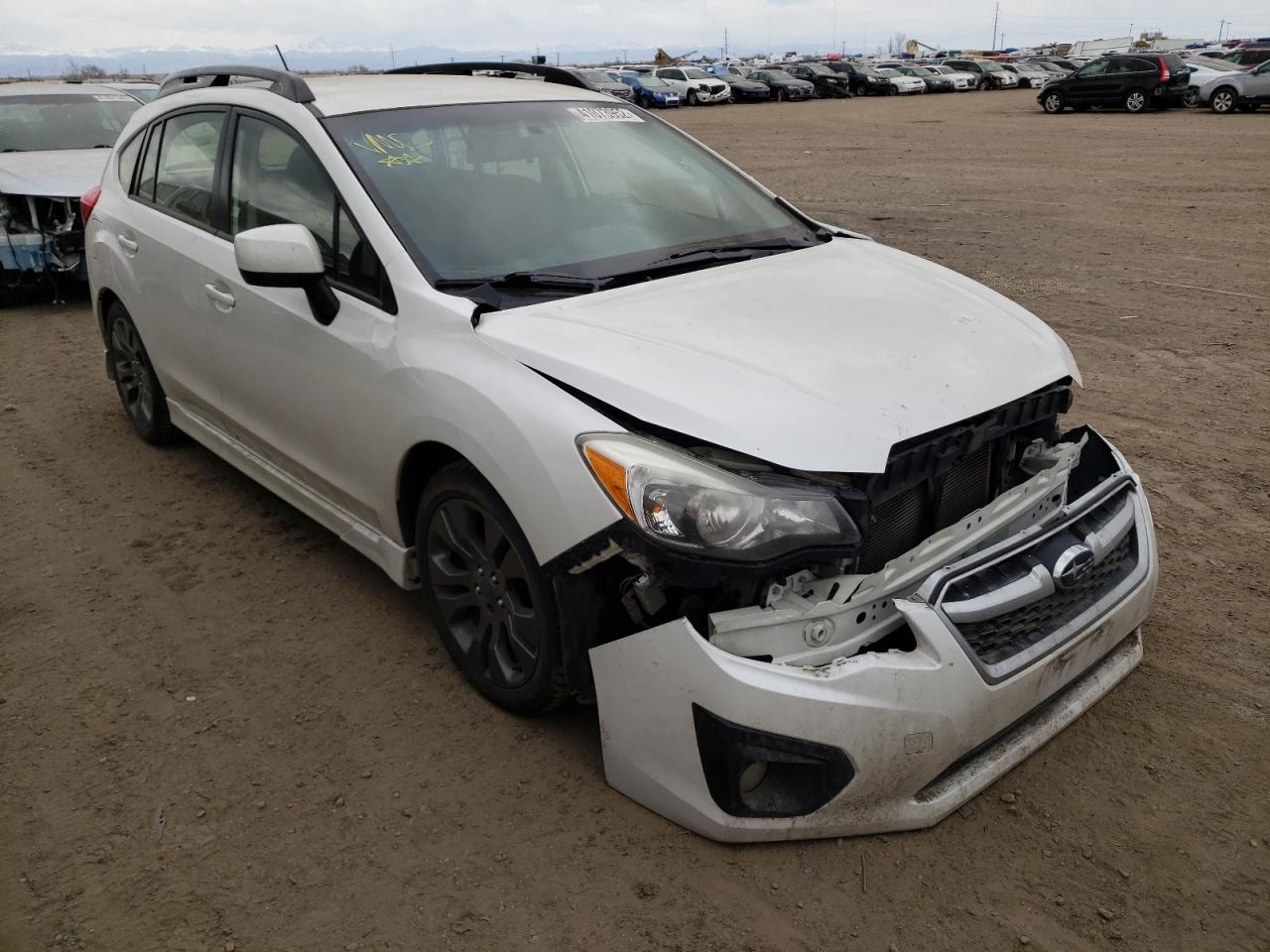 SUBARU IMPREZA SP 2014 with VIN JF1GPAL62E8285024 - Photo from auction