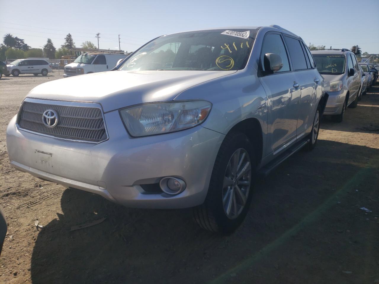 Photo 2 from auction – 2008 TOYOTA HIGHLANDER with VIN JTEEW44A782015315