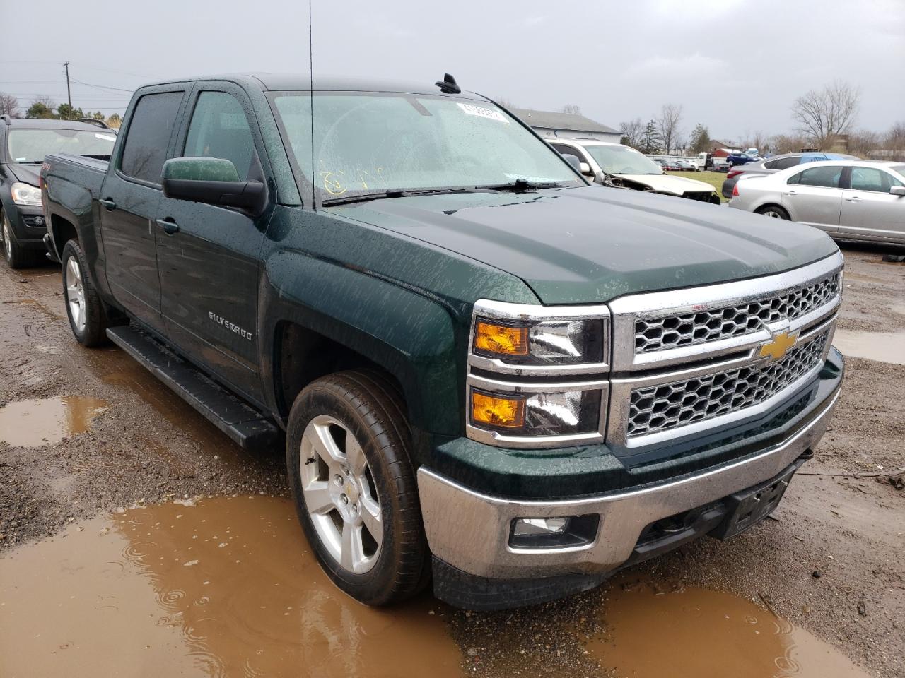 CHEVROLET SILVERADO 2015 with VIN 3GCUKREC7FG103861 - Photo from auction