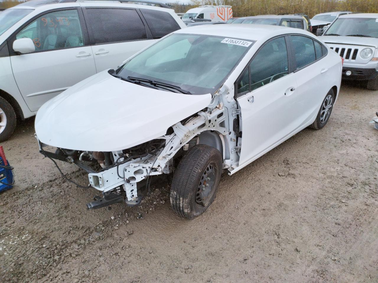 Photo 2 from auction – 2016 CHEVROLET CRUZE LS with VIN 1G1BC5SM1G7249463