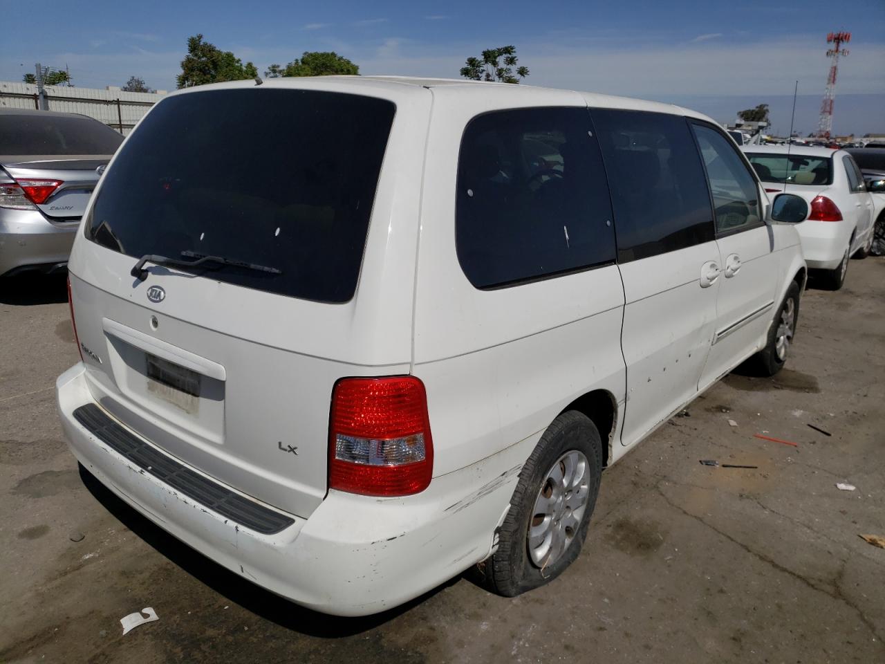 Photo 4 from auction – 2005 KIA SEDONA EX with VIN KNDUP132456696978