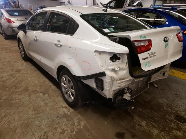 Photo 3 from auction – 2016 KIA RIO LX with VIN KNADM4A36G6554329