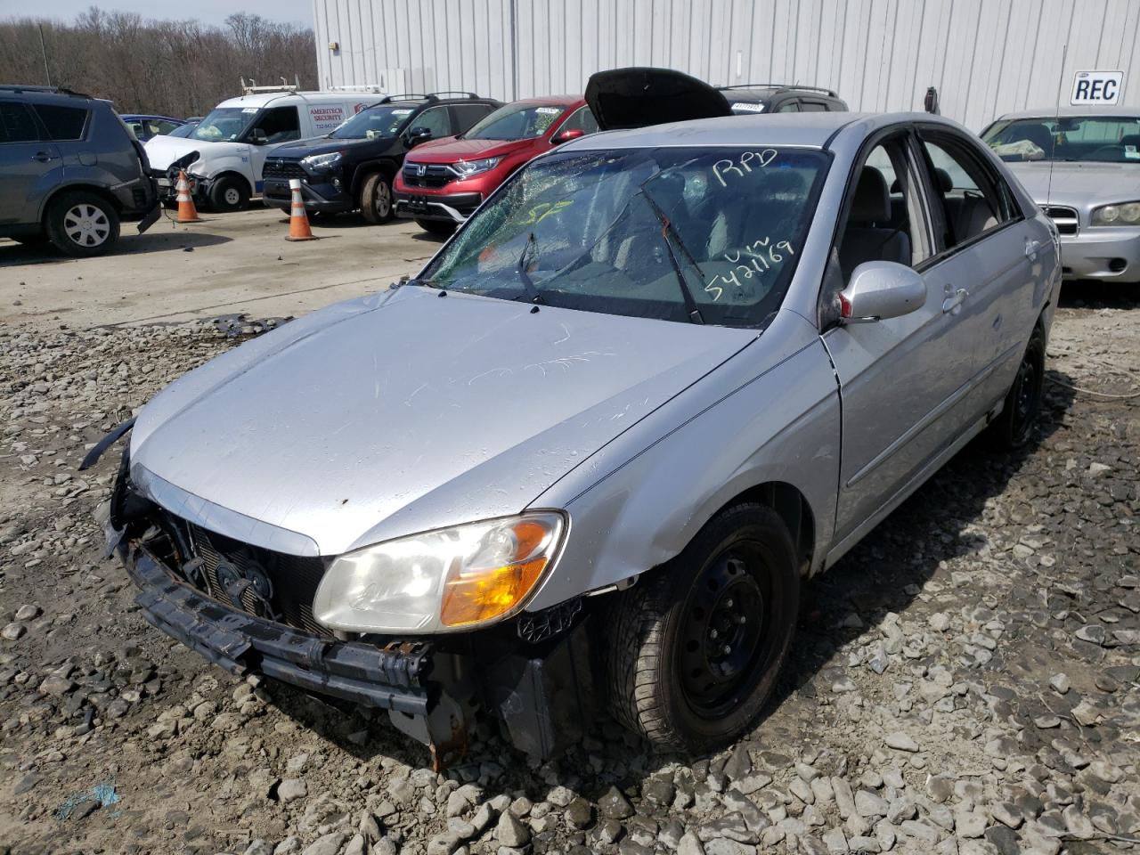 Photo 2 from auction – 2007 KIA SPECTRA EX with VIN KNAFE121475421169