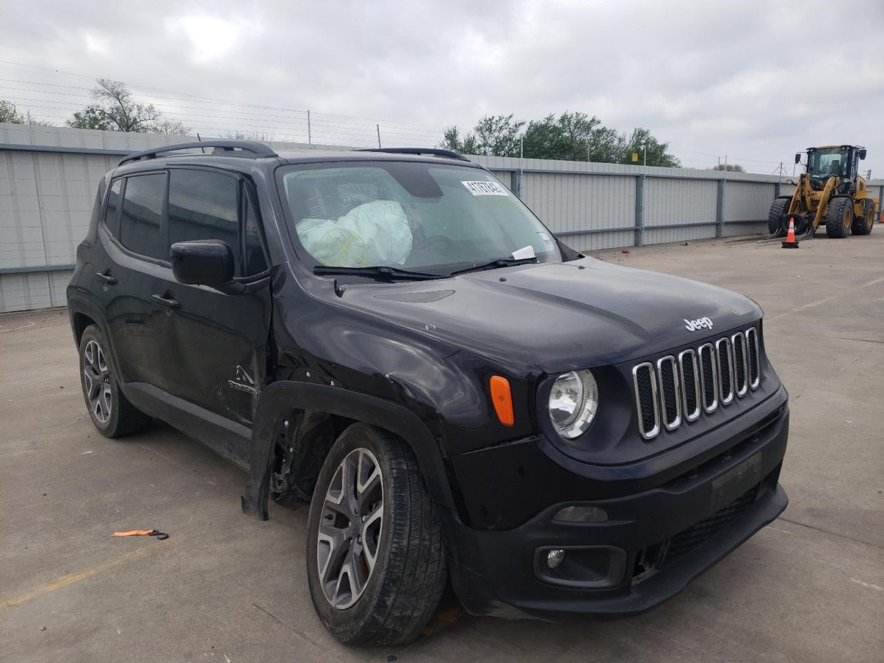 JEEP RENEGADE L 2017 with VIN ZACCJABB2HPE43335 - Photo from auction