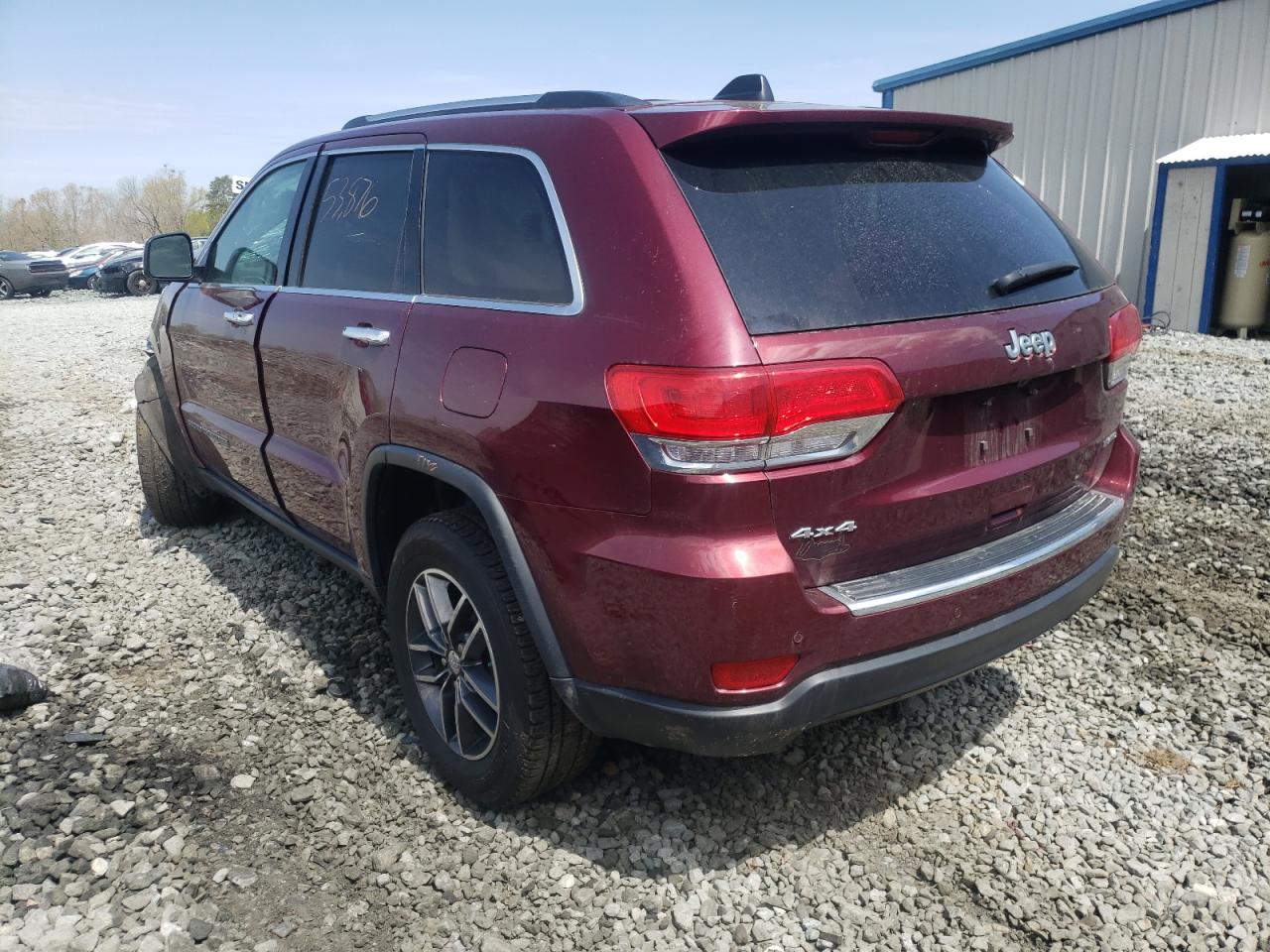 Photo 3 from auction – 2017 JEEP GRAND CHER with VIN 1C4RJFBG6HC911882