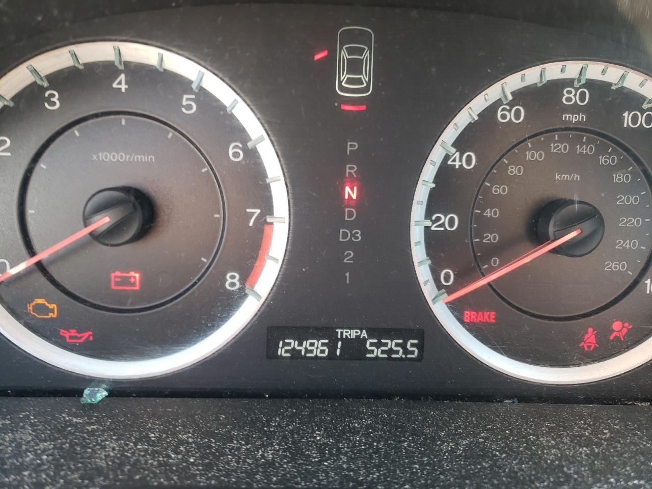 Photo 8 from auction – 2011 HONDA ACCORD LX- with VIN 1HGCS1B38BA016532