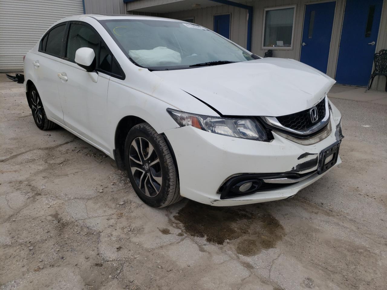 Photo 1 from auction – 2013 HONDA CIVIC EXL with VIN 19XFB2F95DE042411