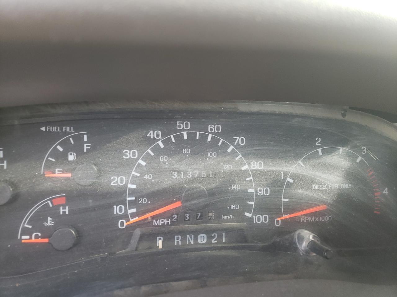 Photo 8 from auction – 2000 FORD F250 SUPER with VIN 1FTNW21F3YEB01440