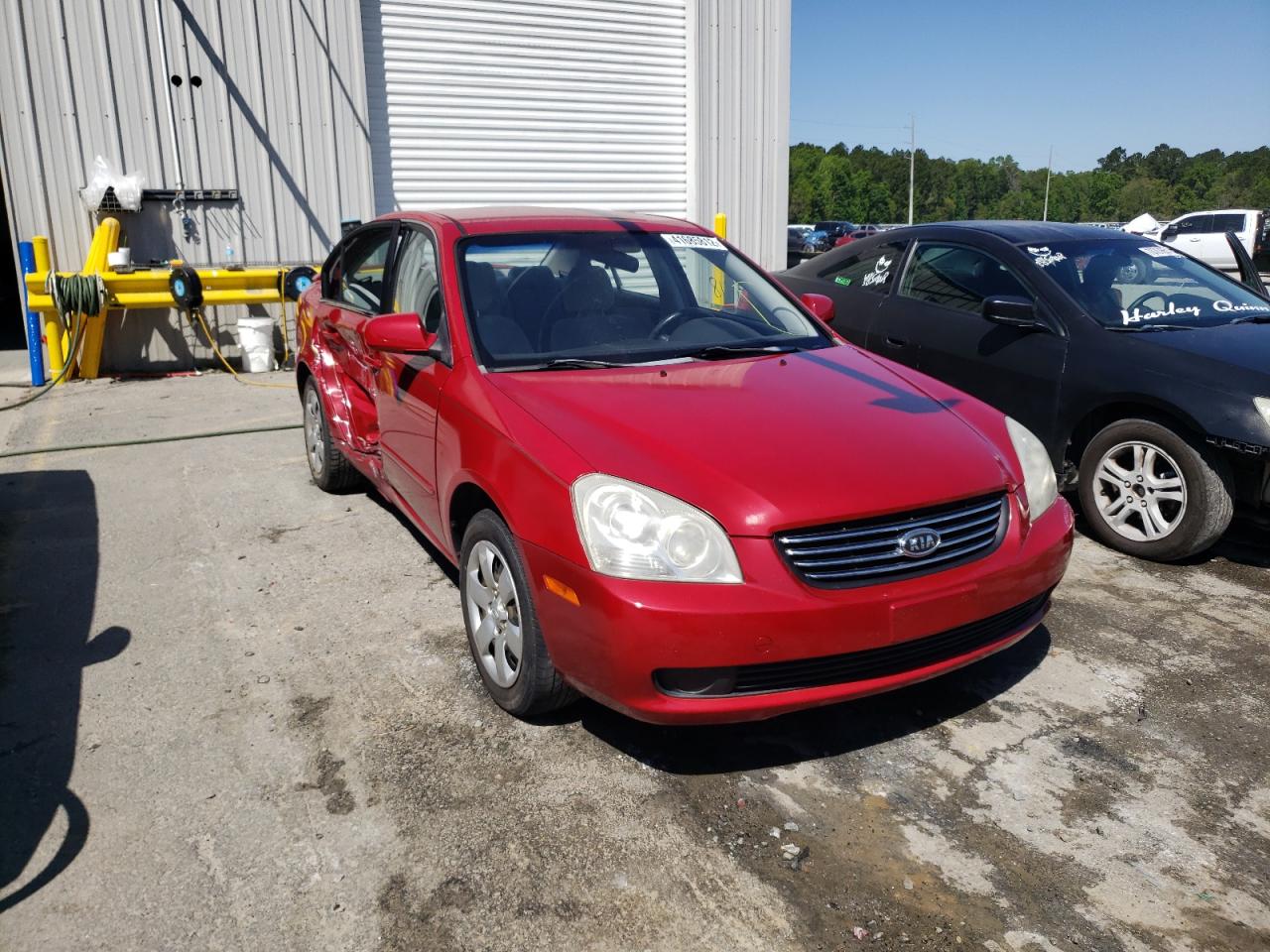KIA OPTIMA LX 2008 مع رقم تعريف المركبة KNAGE123285207529 - صورة من المزاد