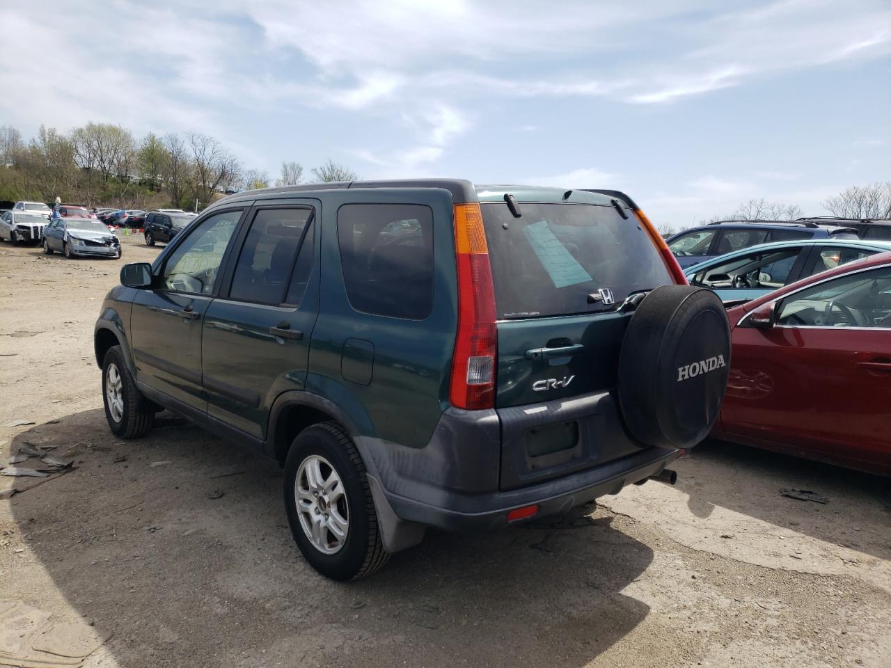 Photo 3 from auction – 2004 HONDA CR-V EX with VIN JHLRD78814C034986