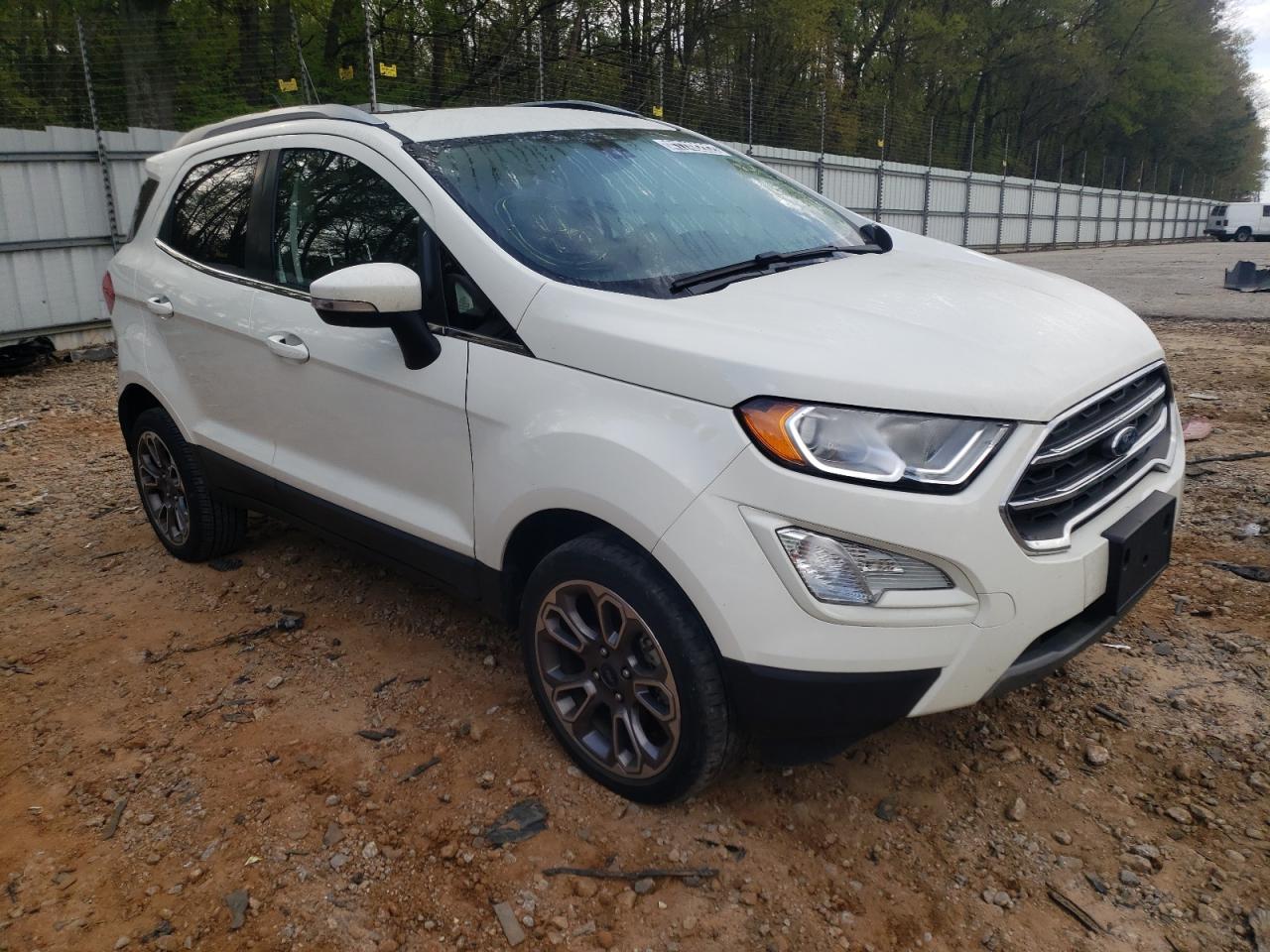FORD ECOSPORT T 2020 with VIN MAJ6S3KL5LC351461 - Photo from auction