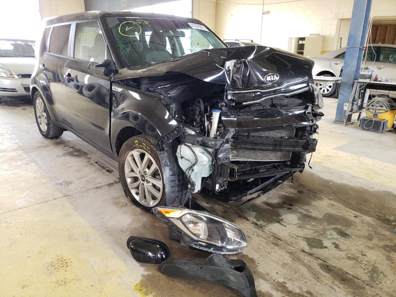 KIA SOUL + 2019 with VIN KNDJP3A51K7690041 - Photo from auction