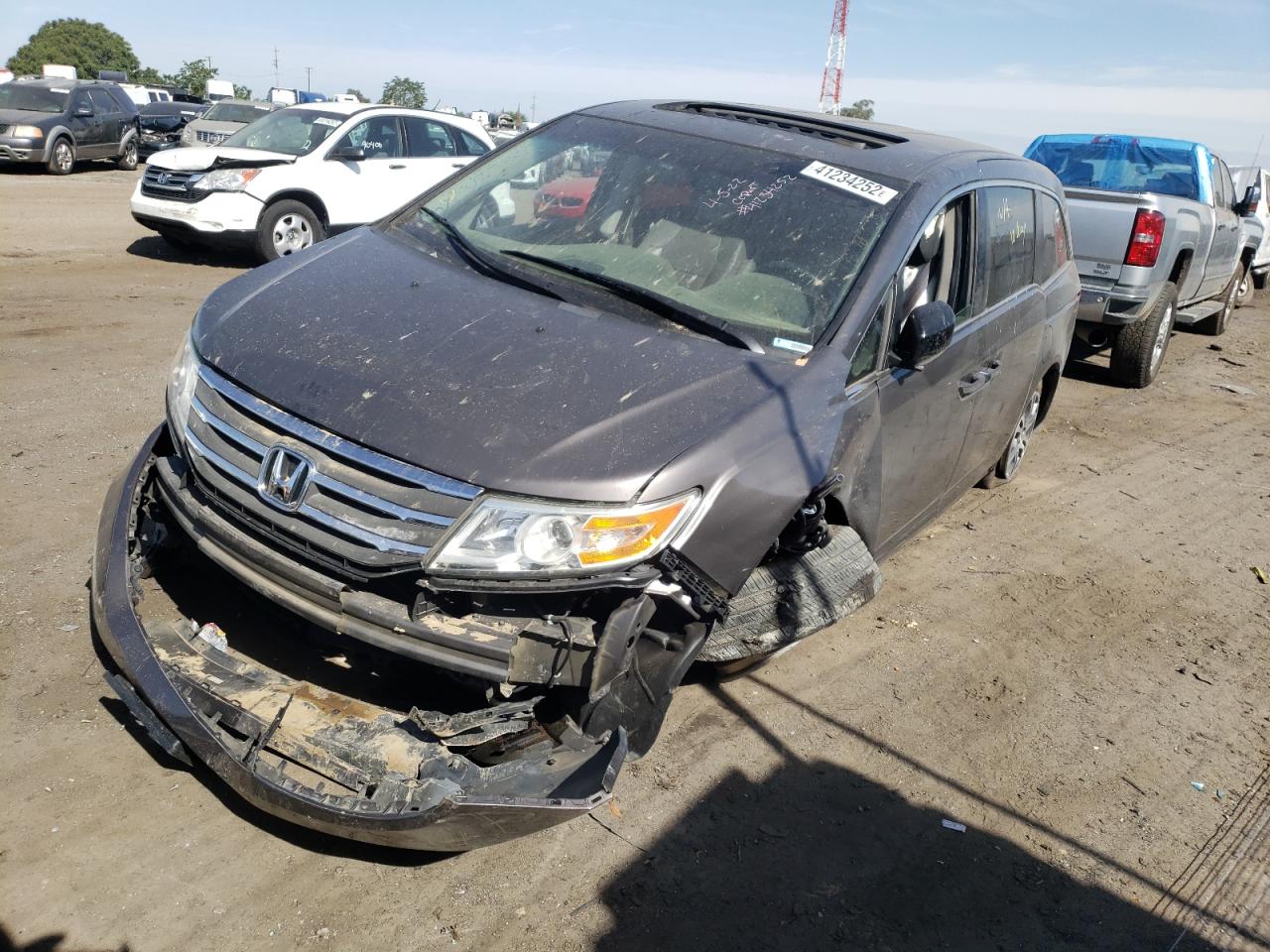 Photo 9 from auction – 2011 HONDA ODYSSEY EX with VIN 5FNRL5H60BB092073
