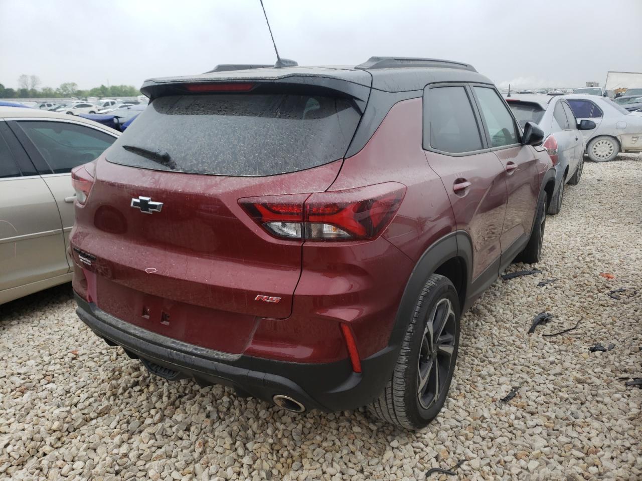 Photo 4 from auction – 2022 CHEVROLET TRAILBLAZE with VIN KL79MTSL1NB051374
